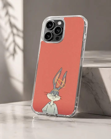 Phone case featuring Bugs Bunny in a playful cartoon design — Hero
