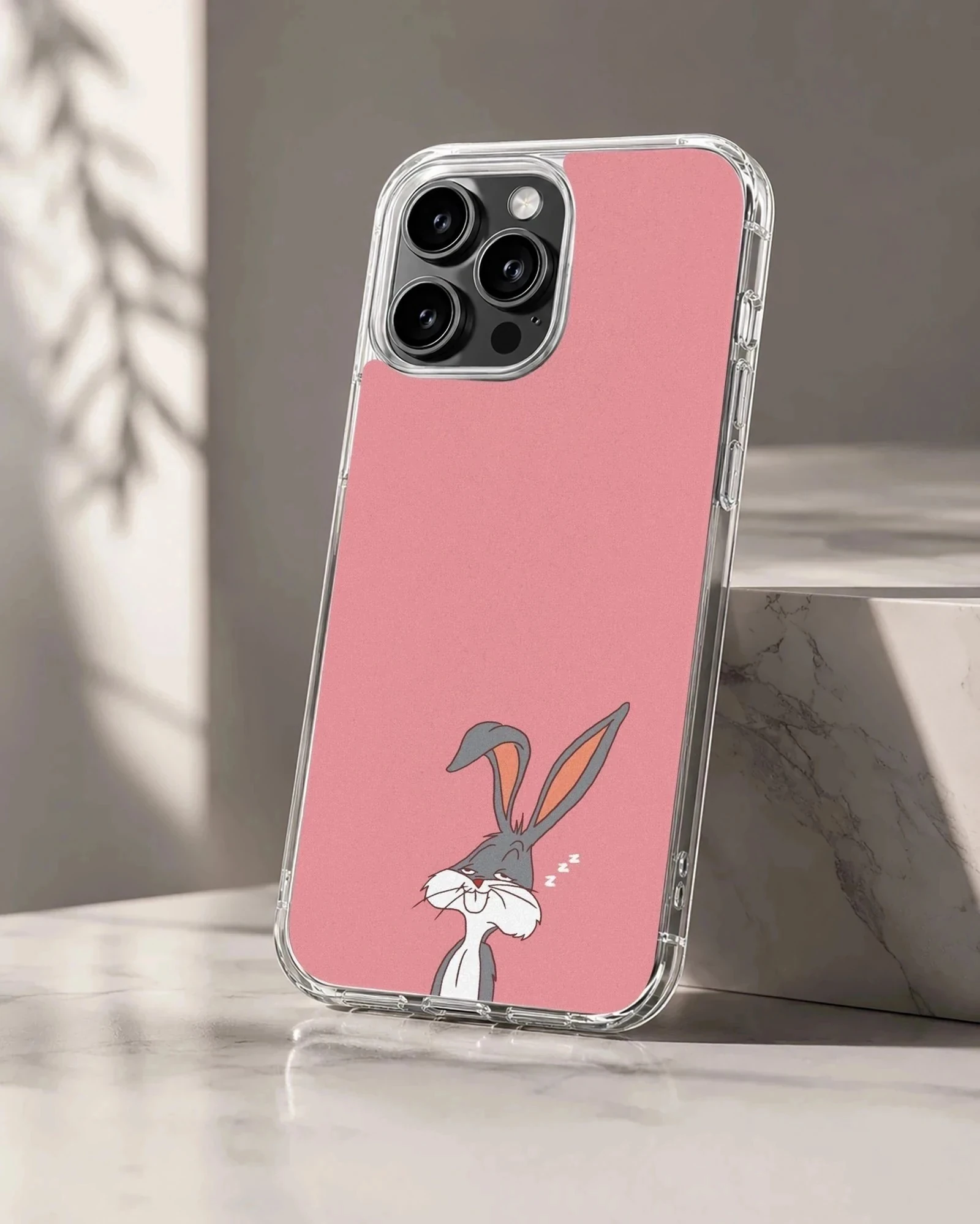 Bugs Bunny phone case with playful cartoon design