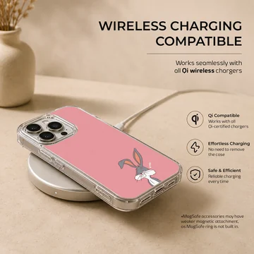 Bugs Bunny phone case with playful cartoon design — Charging
