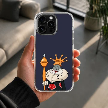 Playful Bugs Bunny cartoon on phone case — Lifestyle