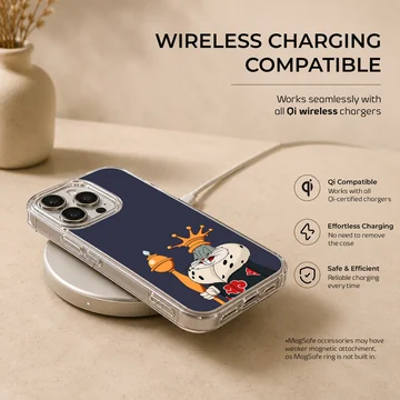 Playful Bugs Bunny cartoon on phone case — Charging