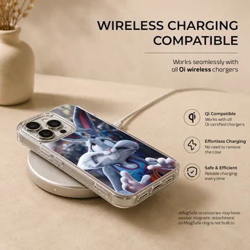 Bugs Bunny cartoon artwork printed on phone case — Charging