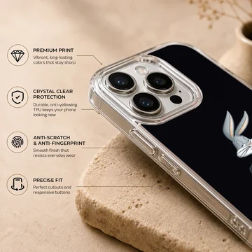Bugs Bunny in a tuxedo digital illustration phone case — Info