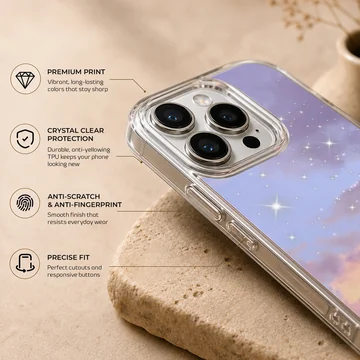 Bugs Bunny under dreamy sky phone case — Info