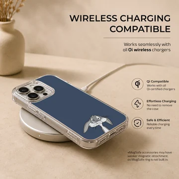 Bugs Bunny cartoon design on phone case — Charging
