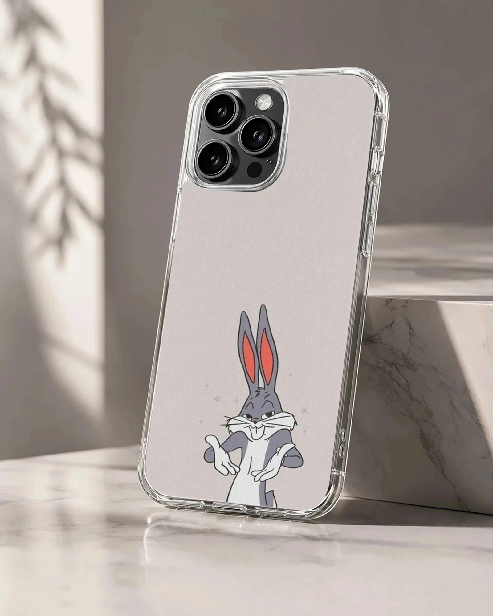 Bugs Bunny cartoon design on phone case