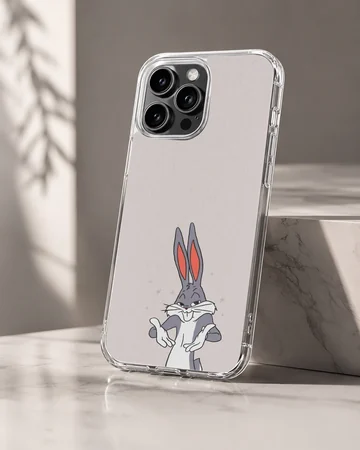 Bugs Bunny cartoon design on phone case — Hero