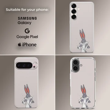Bugs Bunny cartoon design on phone case — Collage