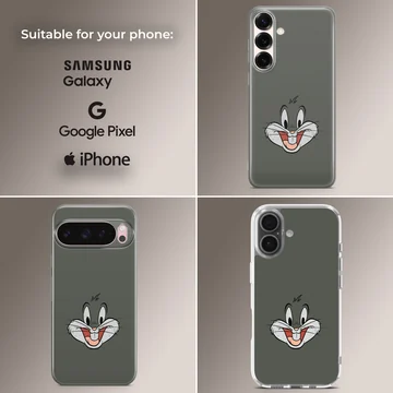 Bugs Bunny cartoon design on phone case — Collage