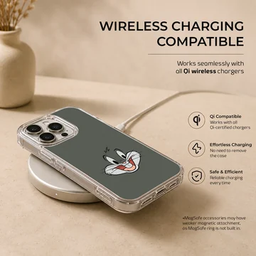 Bugs Bunny cartoon design on phone case — Charging