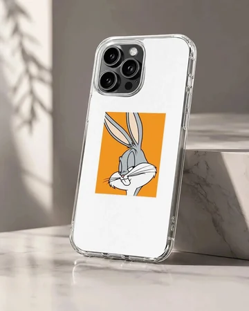 Bugs Bunny illustration on phone case