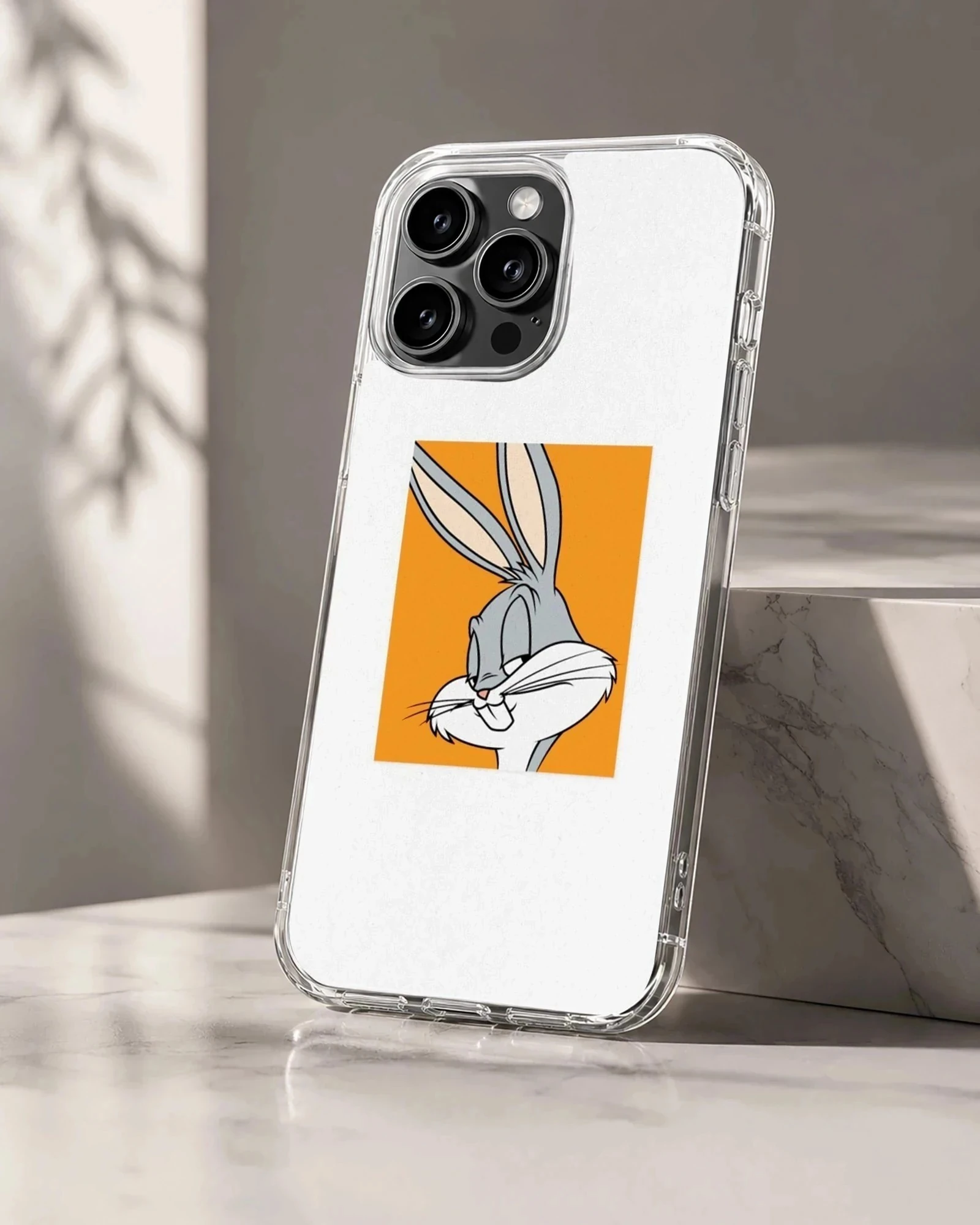 Bugs Bunny illustration on phone case
