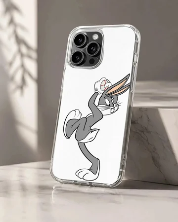 Bugs Bunny in playful pose phone case