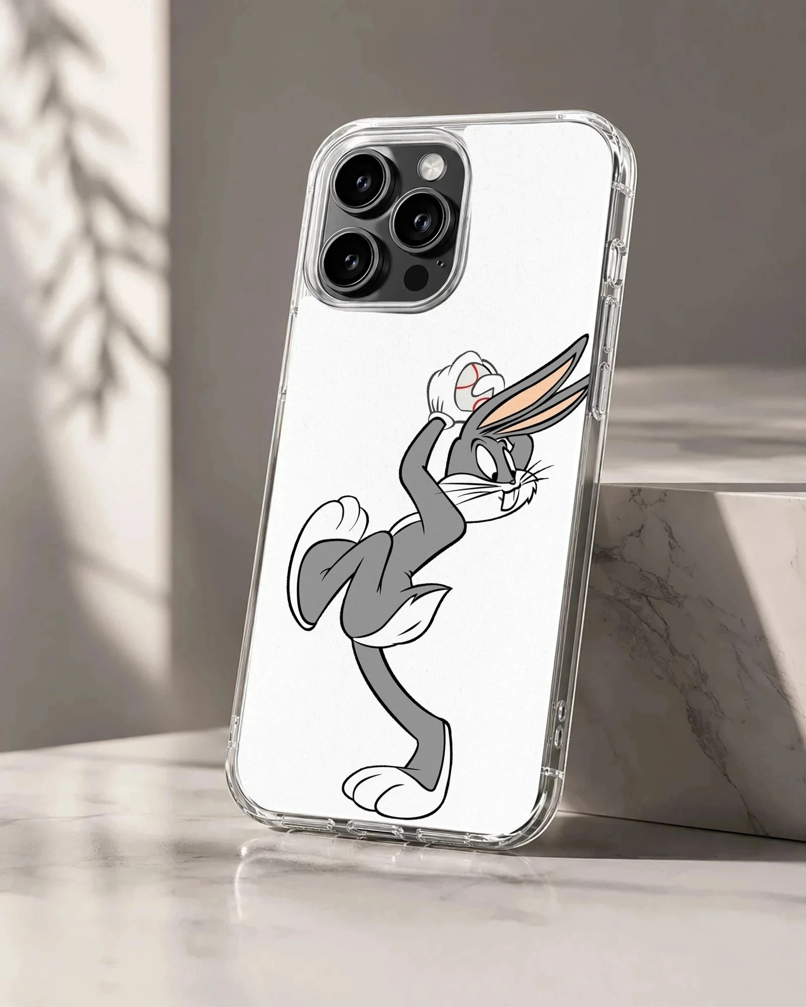 Bugs Bunny in playful pose phone case