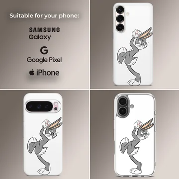 Bugs Bunny in playful pose phone case — Collage