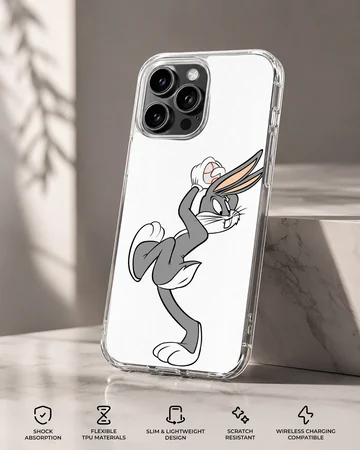Bugs Bunny in playful pose phone case — Specs