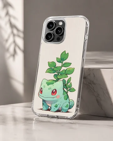 Bulbasaur cartoon design on phone case — Hero