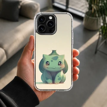 Bulbasaur cartoon character on phone case — Lifestyle