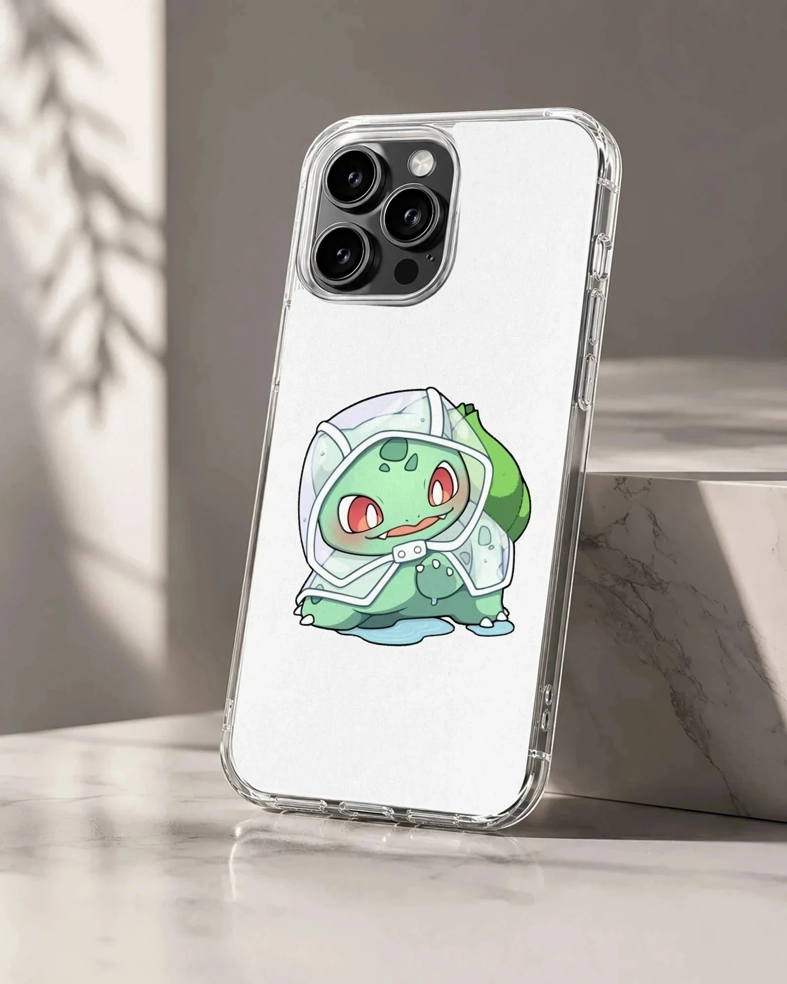 Bulbasaur cartoon design printed on phone case