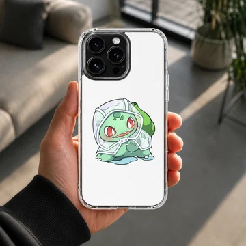 Bulbasaur cartoon design printed on phone case — Lifestyle