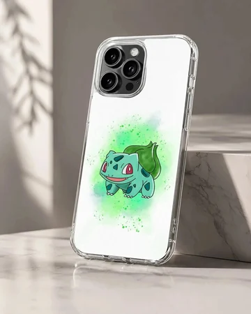 Bulbasaur cartoon design on phone case