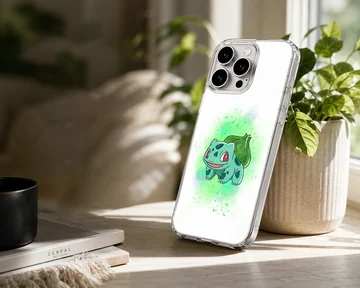 Bulbasaur cartoon design on phone case — Lifestyle
