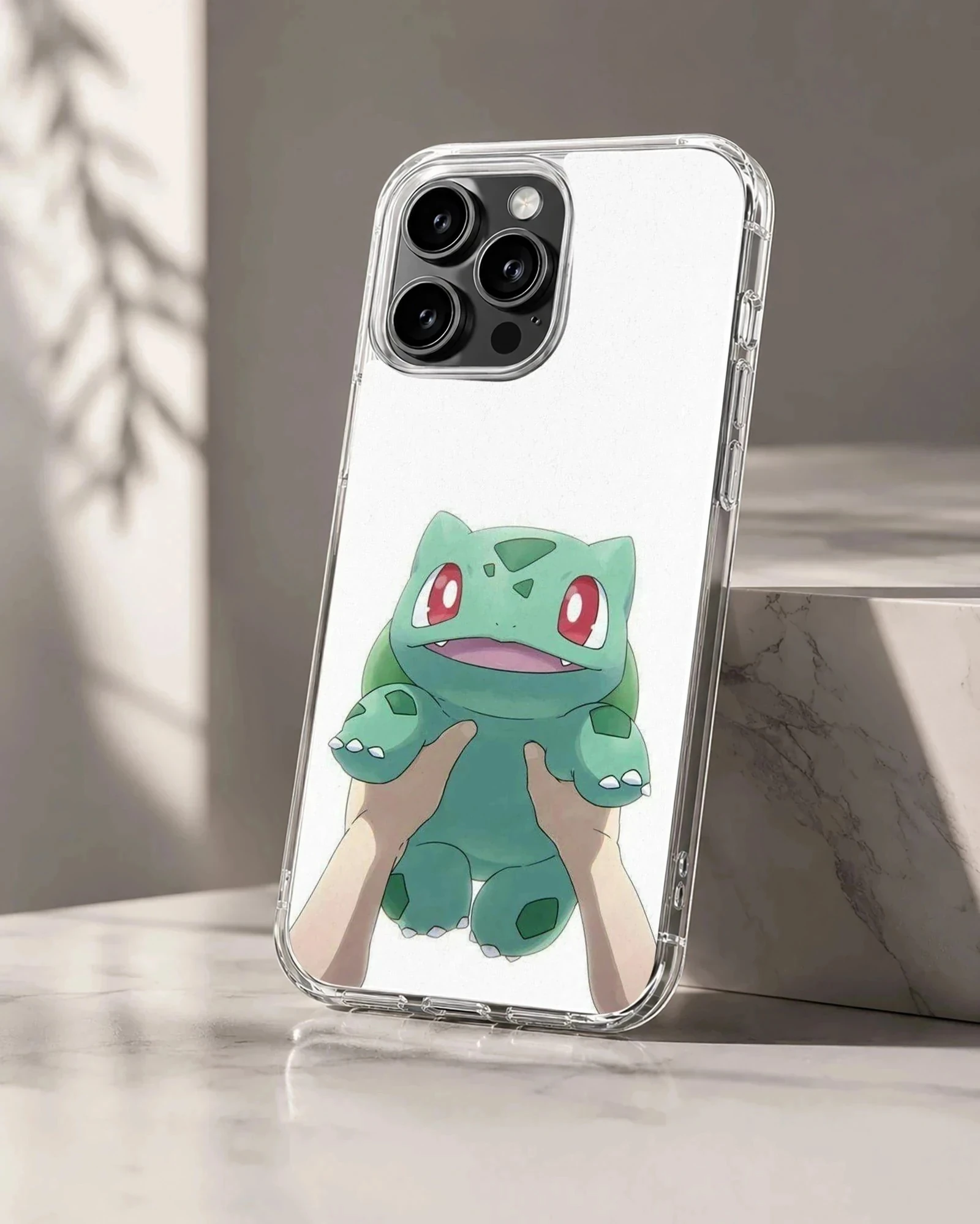 Bulbasaur cartoon design on phone case
