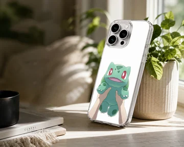 Bulbasaur cartoon design on phone case — Lifestyle