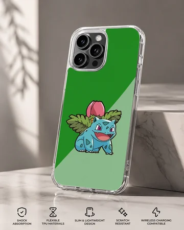 Bulbasaur cartoon design phone case — Specs