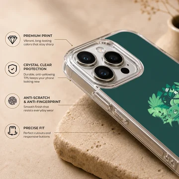 Bulbasaur cartoon in a lush jungle setting on phone case — Info