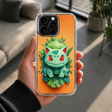 Bulbasaur cartoon design on phone case — Lifestyle