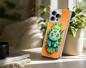 Bulbasaur cartoon design on phone case — Lifestyle
