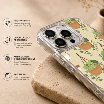 Bulbasaur cartoon pattern on phone case — Info