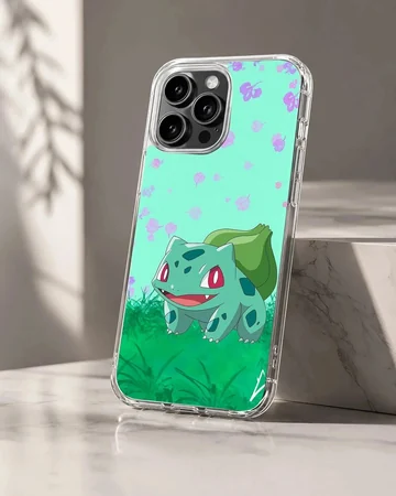 Bulbasaur cartoon design on phone case