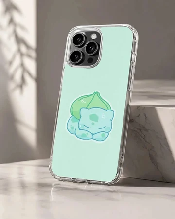 Bulbasaur cartoon design on phone case