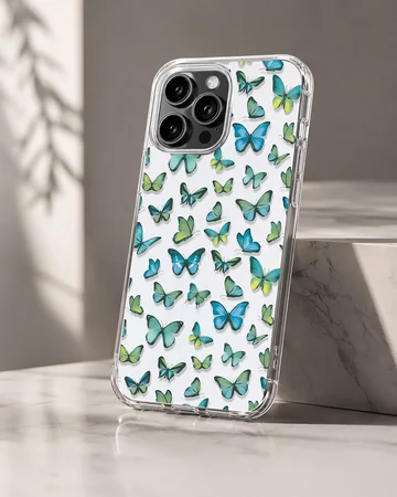 Colorful butterfly design phone case — Hero