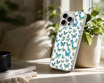 Colorful butterfly design phone case — Lifestyle