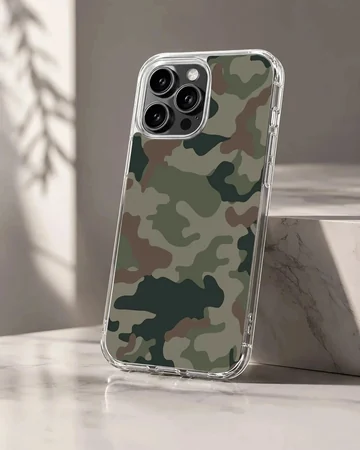 Classic camouflage pattern phone case