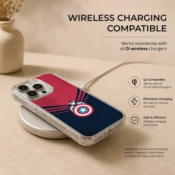 Heroic shield emblem digital illustration phone case — Charging