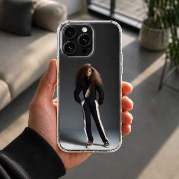 Cardi B703 music icon graphic printed on a slim matte phone case — Lifestyle
