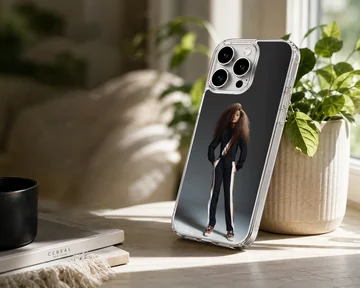 Cardi B703 music icon graphic printed on a slim matte phone case — Lifestyle