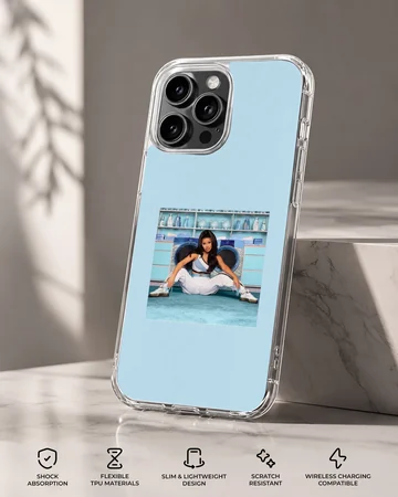 Cardi B902 blue aesthetic photographic print on a slim matte phone case — Specs