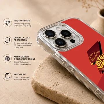 Red racing phone case featuring number 95 and lightning bolt graphic — Info