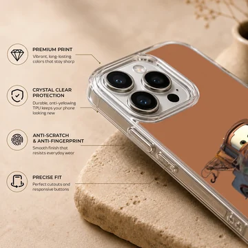 A friendly rusty tow truck with big buck teeth printed on a soft TPU snap phone case — Info