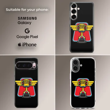 Piston Cup Racing Trophy graphic illustration phone case — Collage