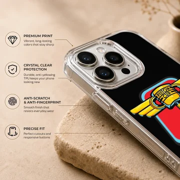 Piston Cup Racing Trophy graphic illustration phone case — Info