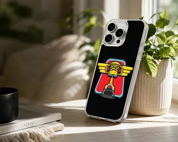 Piston Cup Racing Trophy graphic illustration phone case — Lifestyle