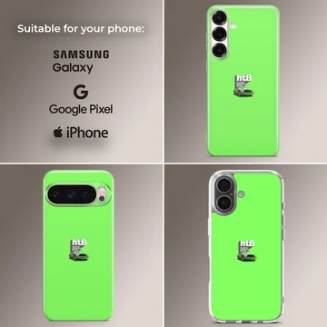 Vibrant green racing cars theme printed on a matte snap phone case — Collage