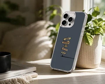 Cartoon signpost pointing toward money, success, fame, fortune, and glory phone case — Lifestyle