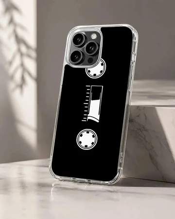 Cassettes phone case featuring retro music design